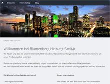 Tablet Screenshot of heizungsanitaershop.de